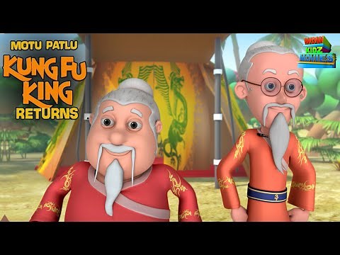 Kungfu King Return (Full Movie) | Motu Patlu | Kids Cartoon | Wow Kidz Movies | #spot