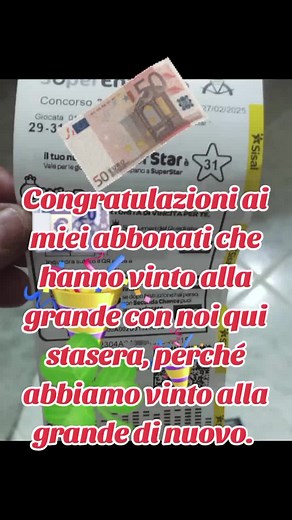 Numeri vincenti del Superenalo on TikTok