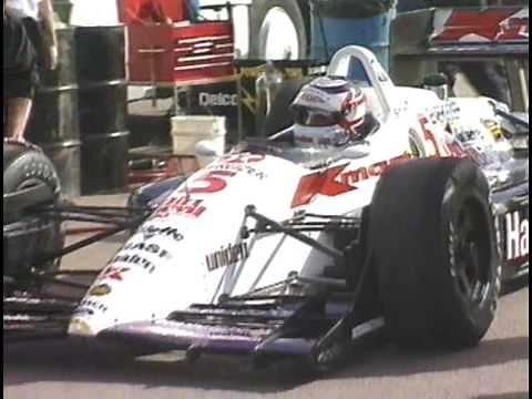 1993 NIGEL MANSELL FIRST TEST IN A INDYCAR