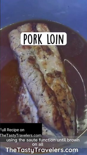 Ninja Foodi Pork Roast with Veggies