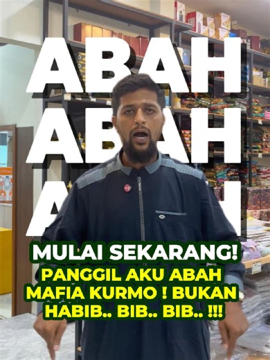 Panggil Abah 'Bah.. Bah..' untuk Keluarga Kurma