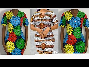 How to Sew a Fitted Dress / Simple Pencil Dress Tutorial