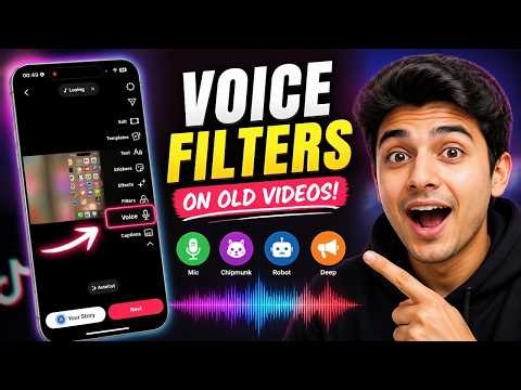 How To Use TikTok Voice Filters On Existing Videos (Quick and Easy)