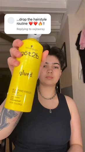 The perfect hair routine doesn't exist... Unless Blasting Freeze Spray is involved.  @makeupbyvalentinvz knows the vibe. Shop this product at the #linkinbio #got2b #4whoeveryouwant2b #got2believe #got2byou #blastingfreezespray #hairroutine | göt2b | Facebook
