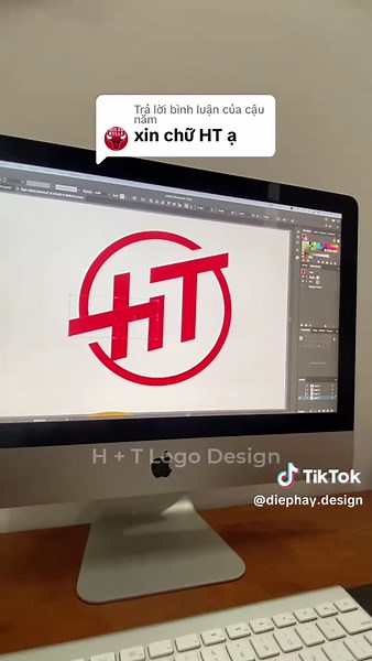 Giải thích về logo HT và thiết kế logo