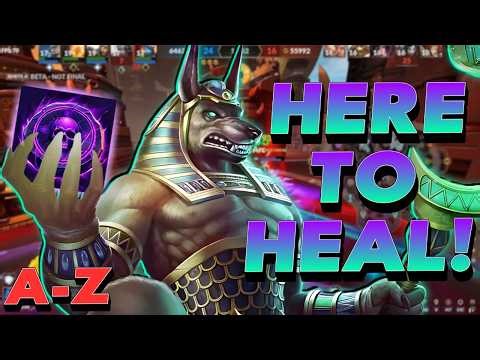 Full Lifesteal Anubis Support! | Support A-Z