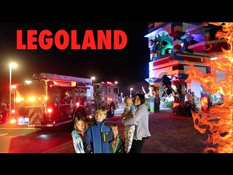 🌇💥LEGOLAND HOTEL Fire Alarm Evacuation! LEGOLAND HOTEL & RESTAURANT TOUR!