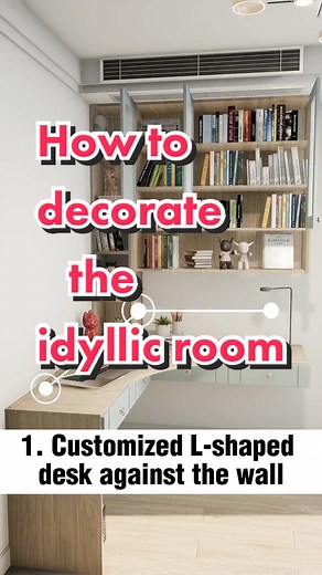 How to decorate an idyllic room 🖼🏡#house #decoration #decorations #roomstyle #creative #decorationtips #livingroom #bedroom #study #