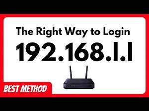 How to Access Router IP Address 192.168.l.l