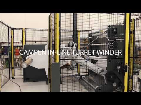 Turret winder - easy and efficient roll change | CAMPEN Machinery