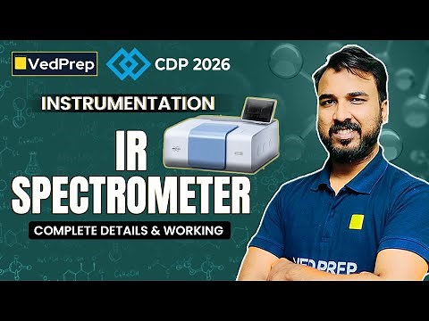 IR Spectrometer Explained | Working Principle, Components & Uses | Instrumentation Series | CDP 2026