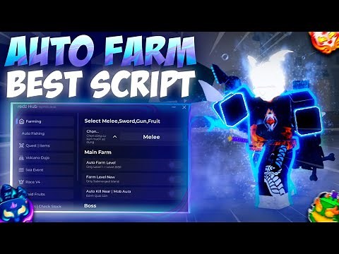 Blox Fruits Script (NO KEY) 🥶 AUTO FARM + SUPER MAGNET + MAX LEVEL + AUTO RAID + SEA EVENT + MASTERY