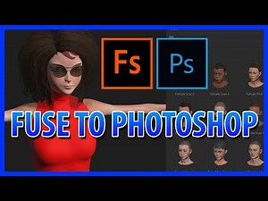 FUSE PHOTOSHOP TUTORIAL | Fuse character in photoshop