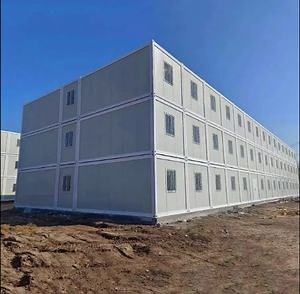 [Hot Item] Refugee Living Two Storey Single Bedroom 20feet Camp Container House