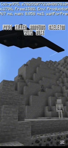 POV:I killed annoying skeleton with nuke