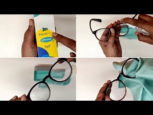 Aqualens Glass Cleaning Solution Review | Best Lens Cleaner In India | How to clean your Spectacles