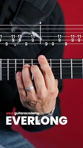 🎸Everlong - Foo Fighters Guitar Tutorial with Tabs and Chords. Save to learn! Follow @yourguitaracademy For Daily Guitar Lessons, Tutorials & Online Courses 💯🔥 Try out the YGA Club 14 day free trial - LINK IN BIO Are you a guitar player looking to take your skills to the next level? For more Guitar Tabs, Guitar Lessons, Guitar Courses & Guitar Tutorials, go check out our social media channels. Also, please don’t forget to follow the page to stay informed about the lessons and courses we are p
