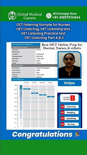 OET Listening samples for Nurses | OET Listening Test | OET Listening Practice Tests | #oet