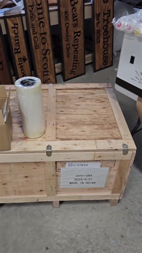 unpacked a new commercial dtf printer