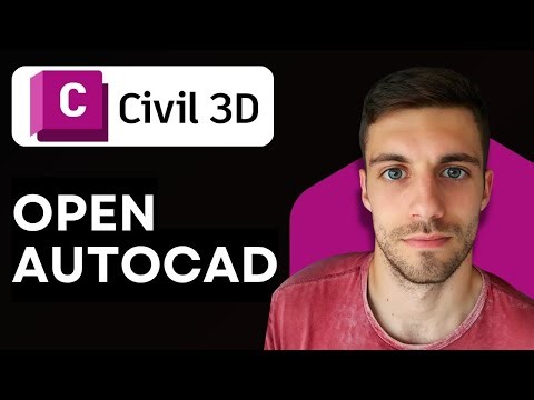 How to Open Civil 3D in Autocad 2026 (Launch AutoCAD Civil 3D Correctly)