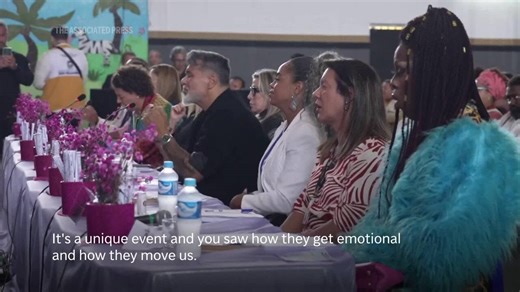 Singing contest in Rio prison provides creative outlet for women behind bars