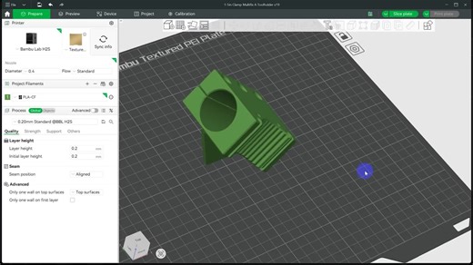 3D Printed Supports That Easily Remove from Models