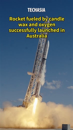 German company HyImpulse successfully launched a candle wax-powered rocket in Australia. Fueled by candle wax and oxygen, this cutting-edge propulsion concept slashes satellite transport costs in half. With simplified construction and enhanced efficiency, the SR75 paves the way for future advancements in space exploration. #rocketinnovation #CandleWaxPropulsion #spaceexploration | China Daily