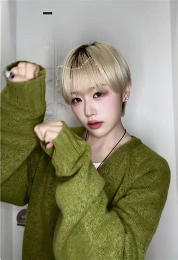 귀여운 미호의 필터 장난