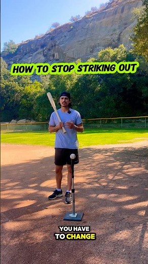 How to Stop Striking out