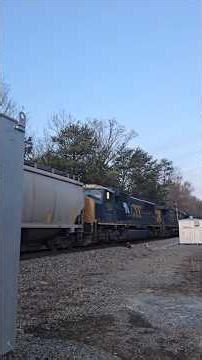 CSX Passing Meadowbrook Defect Detector