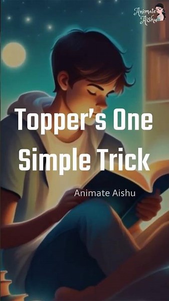 One Study Tip That Toppers Never Miss 🔥 Study Hacks #StudentLife #FocusTips