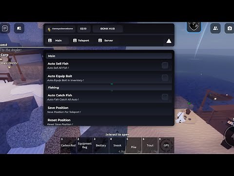 Fisch Script Auto Fish,Auto Bait,Auto Sell