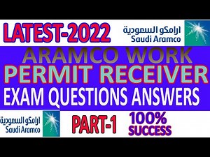 Latest Aramco Work Permit Receiver Question & Answer Part#1 2022 | Bilal EduInfo