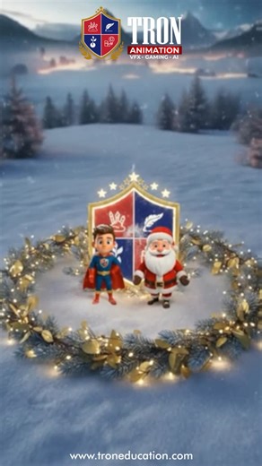 TRON - Animation | VFX | Metaverse on Instagram: "This Christmas, upgrade your skills with the power of AI 🎄 Turn your creativity into a future-ready career with TRON ✨"