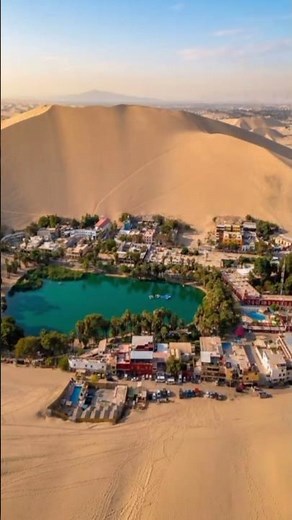A Hidden Oasis in the Middle of the Desert! 🌴😱