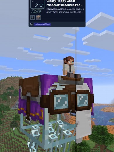 Top Glass Resource Packs for Minecraft