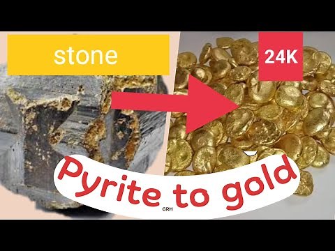 How to Separate Gold from Pyrite