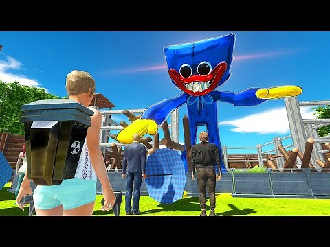 Building a ZOO for Huggy Wuggy - Animal Revolt Battle Simulator