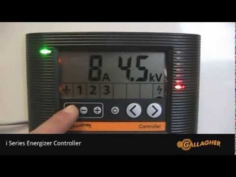Gallagher i Series Energizer Controller Advanced Settings Setup