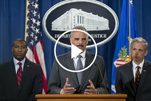 Holder Discusses Citigroup’s Settlement