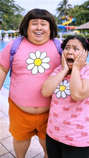 LANANG jadi DORA lagi nyelametin yang kecebur AIR😭‼️