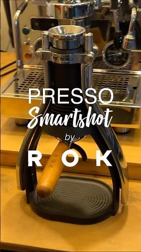 ROK Presso Smartshot! The Best Hand Espresso machine!