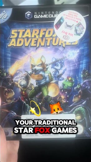Star Fox Adventures #starfox #starfoxadventures #nintendo #gamecube #gamecubegames #shorts