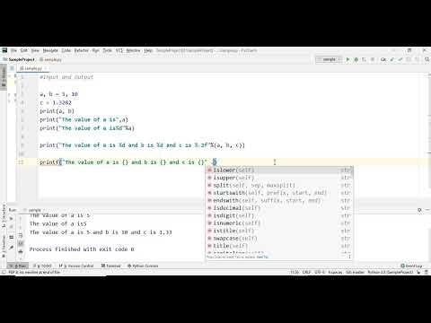 Python Input and Output | Getting User Input & Displaying Output