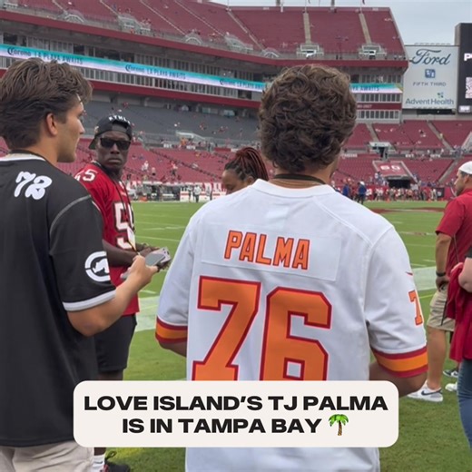 Welcome to Raymond James Stadium, TJ Palma! 👋 | Tampa Bay Buccaneers