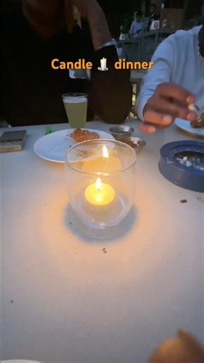 Candle Light Dinner ✨ | Romantic Evening Vibes ❤️ | Perfect Candle Dinner Setup🕯️🍽️#RomanticVibes