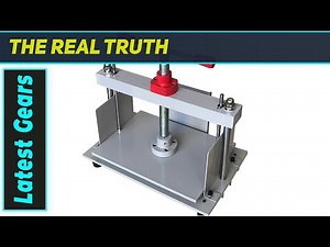 The Ultimate A4 Flat Paper Press Machine: 1500kg Power for Perfect Flattening