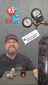 33K views · 565 reactions | Q: What flow regulator are you using A: I have 2 one is a backup and my favorite is the Uniweld Nitovue NV1. It gives me more control over the nitrogen flow and purge. I'm happy with what ever you prefer as long as your flowing. It is going to be mandatory safety with A2L refrigerants but it also prevents oxidation inside the line sets while. Brazing. #hvactools #hvac #hvacr #love2hvac Love2HVAC #uniweld | Ty Branaman | Facebook