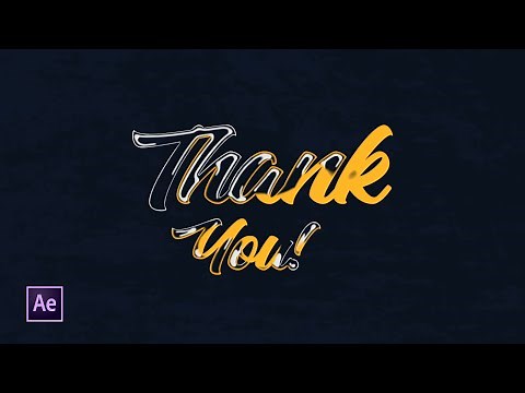 Text Animation After Effects - Cool Text Animation in After Effects - After Effects tutorials