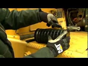 Cutting Open and Inspecting a Cat® Oil Filter